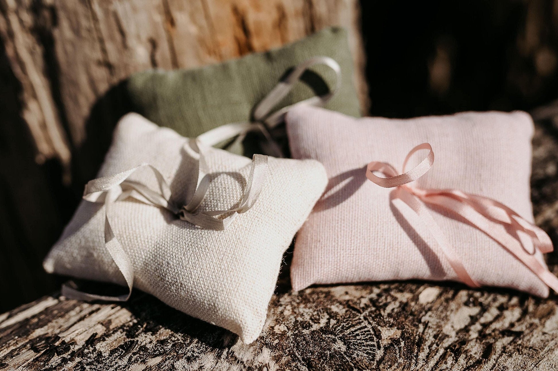 Ringkissen für Ringkästchen | zur Hochzeit personalisiert in verschiedenen Farben | Ringbox Kissen