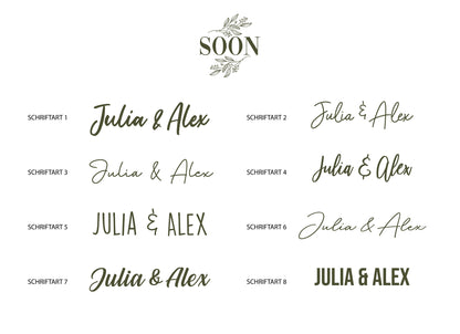 Ringkästchen Silber | Ringbox aus Glas Eckig | zur Hochzeit personalisiert